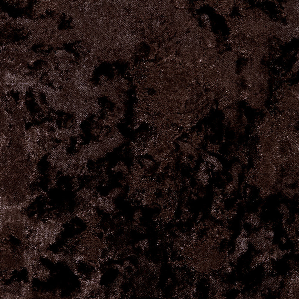 Crush Chocolate by Clarke And Clarke Fabric CLARKE & CLARKE CRUSH POLYESTER - 100% China HEAVY Horizontal: 0 and Vertical: 0 55 - Fabric Carolina -