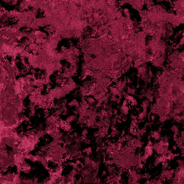 Crush Crimson by Clarke And Clarke Designer Fabric CLARKE & CLARKE CRUSH POLYESTER - 100% China HEAVY Horizontal: 0 and Vertical: 0 55 - Swanky Fabrics -