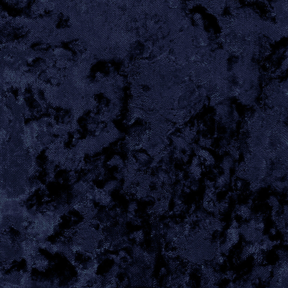 Crush Midnight by Clarke And Clarke Fabric CLARKE & CLARKE CRUSH POLYESTER - 100% China HEAVY Horizontal: 0 and Vertical: 0 55 - Fabric Carolina -