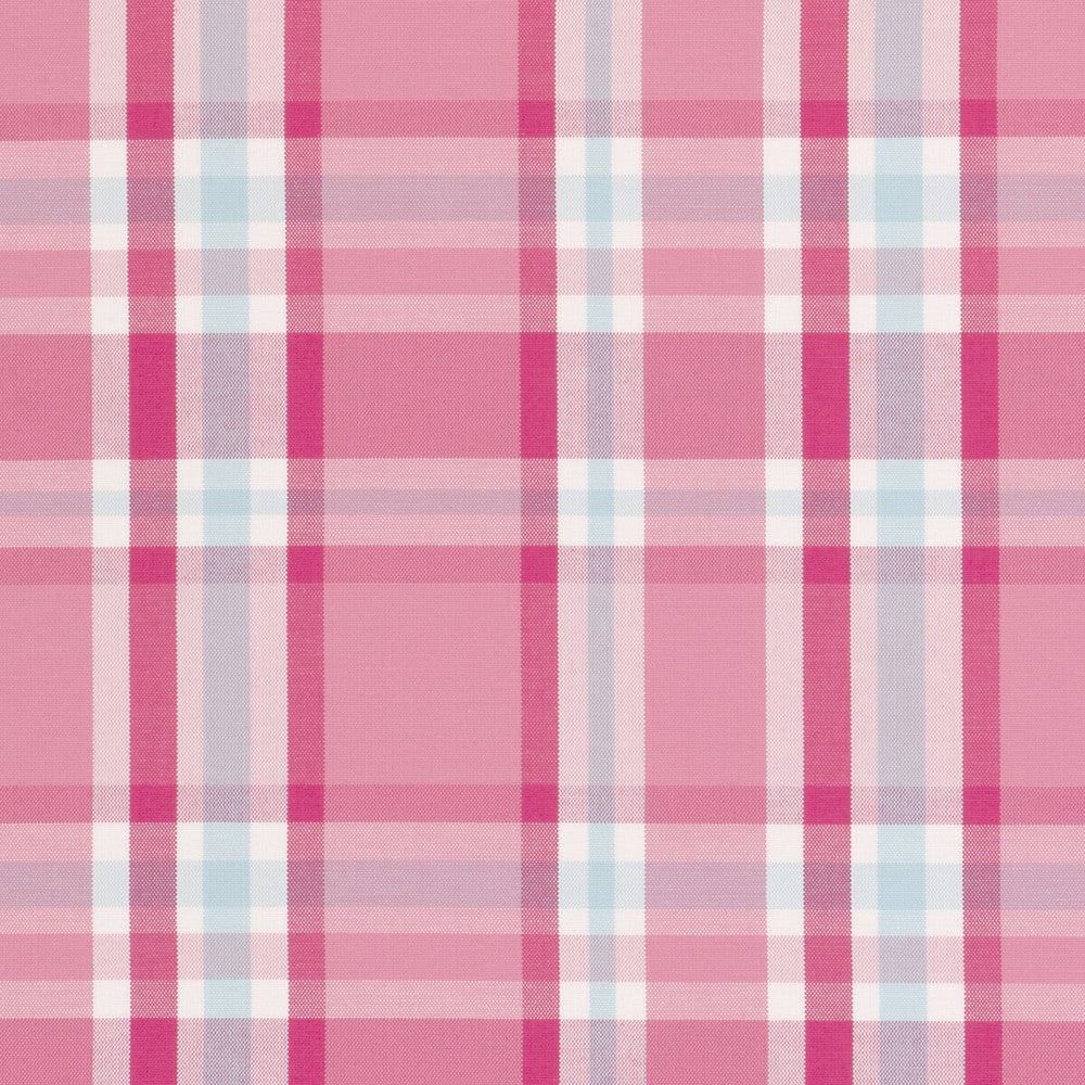 Jess Pink by Clarke And Clarke Fabric CLARKE & CLARKE STORYBOOK COTTON - 100% India HEAVY Horizontal: 11.02 and Vertical: 11.02 54 - Fabric Carolina -