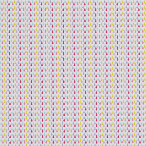 April Showers Pink by Clarke And Clarke Fabric