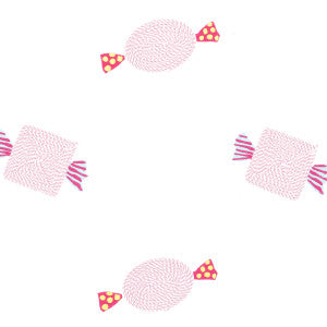 Sweeties Pink by Clarke And Clarke Fabric