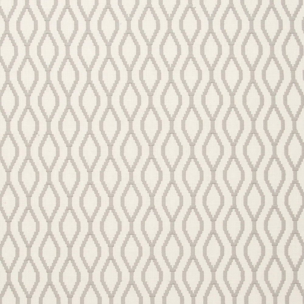 Brenna Ash by Clarke And Clarke Fabric CLARKE & CLARKE TRAVIATA VISCOSE - 45%;COTTON - 36%;LINEN - 19% India Horizontal: 2.56 and Vertical: 2.95 54 - Fabric Carolina -
