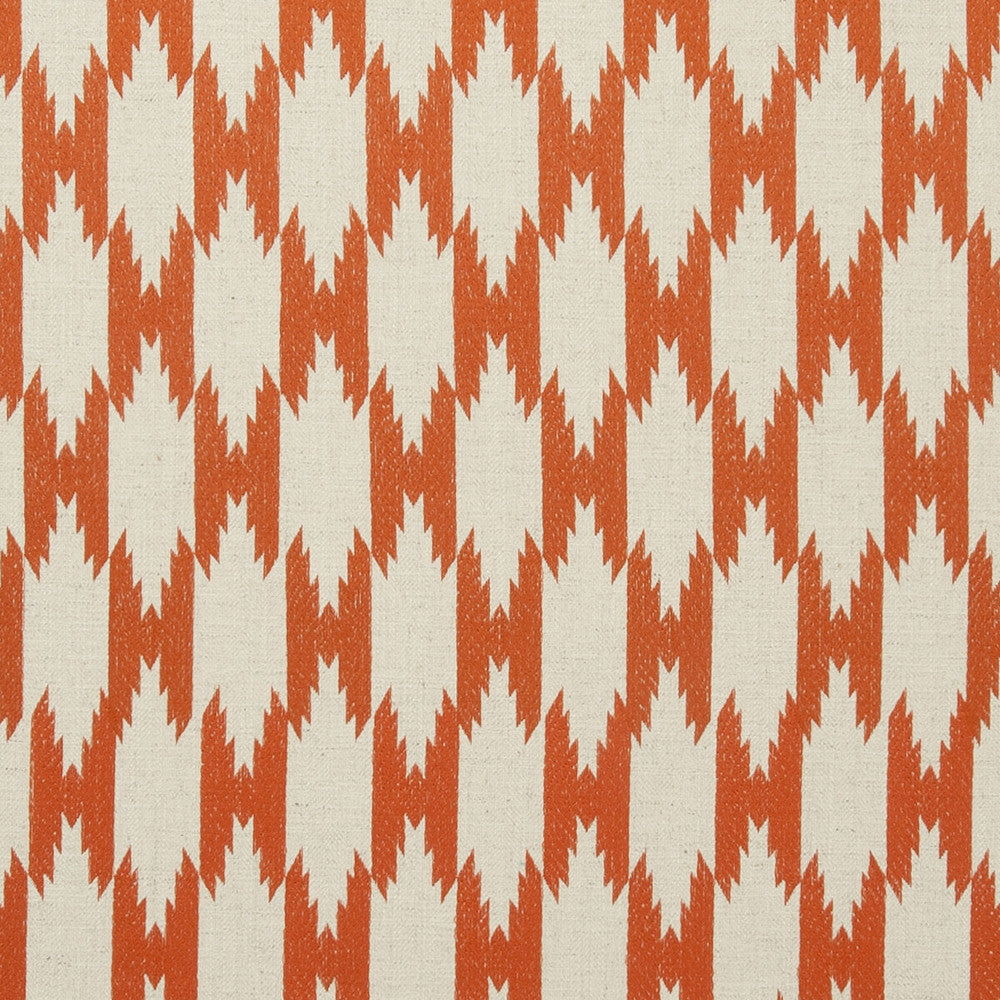 Pemba Sunset by Clarke And Clarke Fabric CLARKE & CLARKE ZANZIBAR VISCOSE - 40%;COTTON - 20%;LINEN - 20%;POLYESTER - 20% India - Horizontal: 3.31 and Vertical: 6.02 54 - Fabric Carolina -