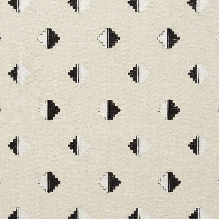 Pizarro Charcoal by Clarke And Clarke Fabric CLARKE & CLARKE ZANZIBAR VISCOSE - 43%;COTTON - 19%;LINEN - 19%;POLYESTER - 19% India Horizontal: 5.16 and Vertical: 6.22 54 - Fabric Carolina -