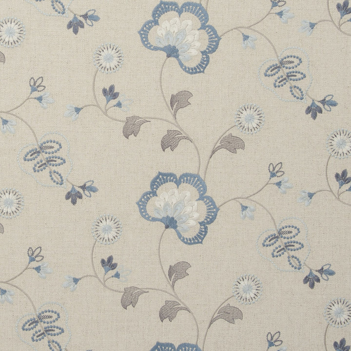 Chatsworth Chambray by Clarke And Clarke Fabric CLARKE & CLARKE MANOR HOUSE VISCOSE - 34%;COTTON - 22%;LINEN - 22%;POLYESTER - 22% India Horizontal: 25.59 and Vertical: 9.06 54 - Fabric Carolina -