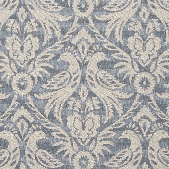 Harewood Chambray by Clarke And Clarke Fabric CLARKE & CLARKE MANOR HOUSE POLYESTER - 50%;COTTON - 43%;LINEN - 7% India MEDIUM Horizontal: 13.54 and Vertical: 17.4 54 - Fabric Carolina -
