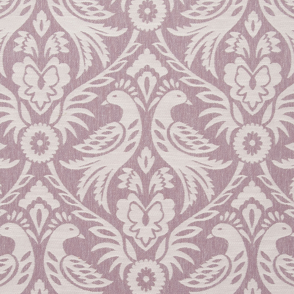 Harewood Orchid by Clarke And Clarke Fabric CLARKE & CLARKE MANOR HOUSE POLYESTER - 50%;COTTON - 43%;LINEN - 7% India MEDIUM Horizontal: 13.54 and Vertical: 17.4 54 - Fabric Carolina -