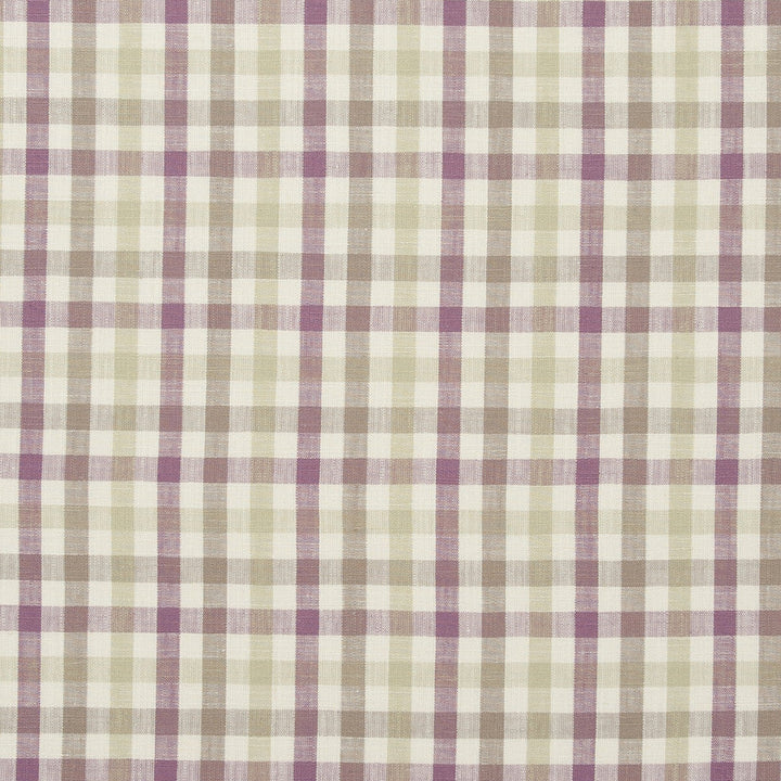 Hatfield Orchid by Clarke And Clarke Designer Fabric CLARKE & CLARKE MANOR HOUSE VISCOSE - 70%;LINEN - 30% India MEDIUM Horizontal: 3.35 and Vertical: 3.35 54 - Swanky Fabrics -