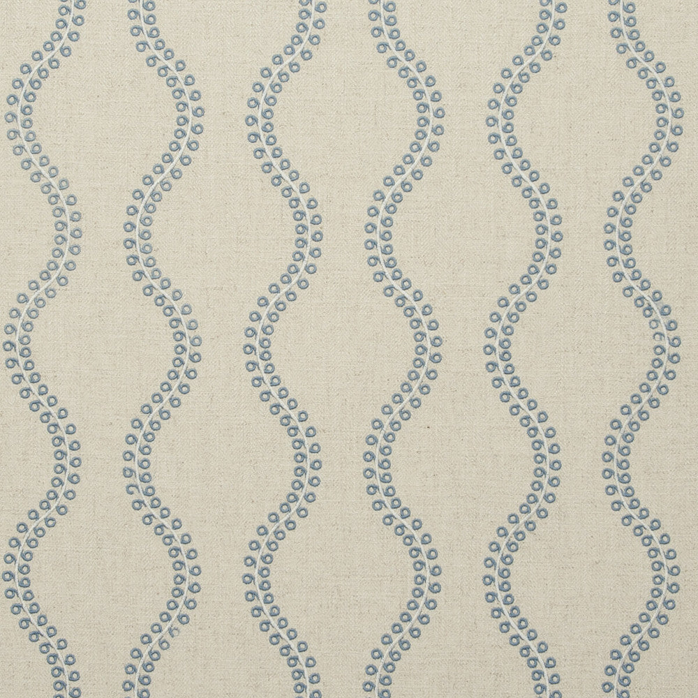 Woburn Chambray by Clarke And Clarke Fabric CLARKE & CLARKE MANOR HOUSE COTTON - 43%;LINEN - 19%;POLYESTER - 19%;VISCOSE - 19% India - Horizontal: 6.5 and Vertical: 6.1 54 - Fabric Carolina -