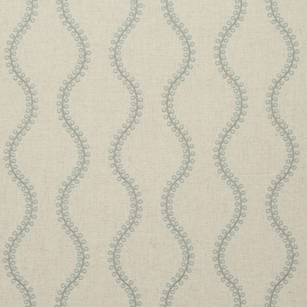 Woburn Duckegg by Clarke And Clarke Fabric Clarke And Clarke Fabric Woburn DuckeggFabric CLARKE & CLARKE MANOR HOUSE COTTON - 43%;LINEN - 19%;POLYESTER - 19%;VISCOSE - 19% India </p><p>Repeat: H: 6.5, V: 6.1 54 - Fabric Carolina -