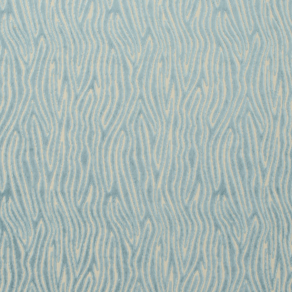 Onda Aqua by Clarke And Clarke Fabric CLARKE & CLARKE DIMENSIONS VISCOSE - 52%;POLYESTER - 48% Turkey HEAVY Horizontal: 6.89 and Vertical: 12.2 54 - Fabric Carolina -