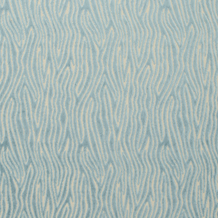 Onda Aqua by Clarke And Clarke Fabric CLARKE & CLARKE DIMENSIONS VISCOSE - 52%;POLYESTER - 48% Turkey HEAVY Horizontal: 6.89 and Vertical: 12.2 54 - Fabric Carolina -