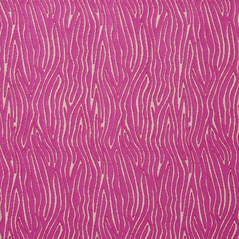 Onda Fuchsia by Clarke And Clarke Fabric Clarke And Clarke Fabric Onda FuchsiaFabric CLARKE & CLARKE DIMENSIONS VISCOSE - 52%;POLYESTER - 48% Turkey </p><p>Repeat: H: 6.89, V: 12.2 54 - Fabric Carolina -