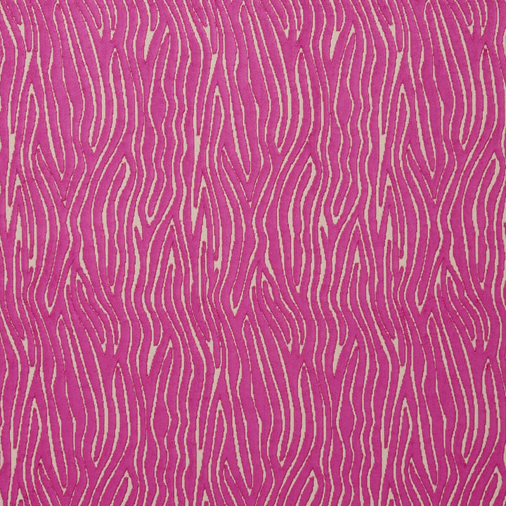 Onda Fuchsia by Clarke And Clarke Fabric CLARKE & CLARKE DIMENSIONS VISCOSE - 52%;POLYESTER - 48% Turkey HEAVY Horizontal: 6.89 and Vertical: 12.2 54 - Fabric Carolina -