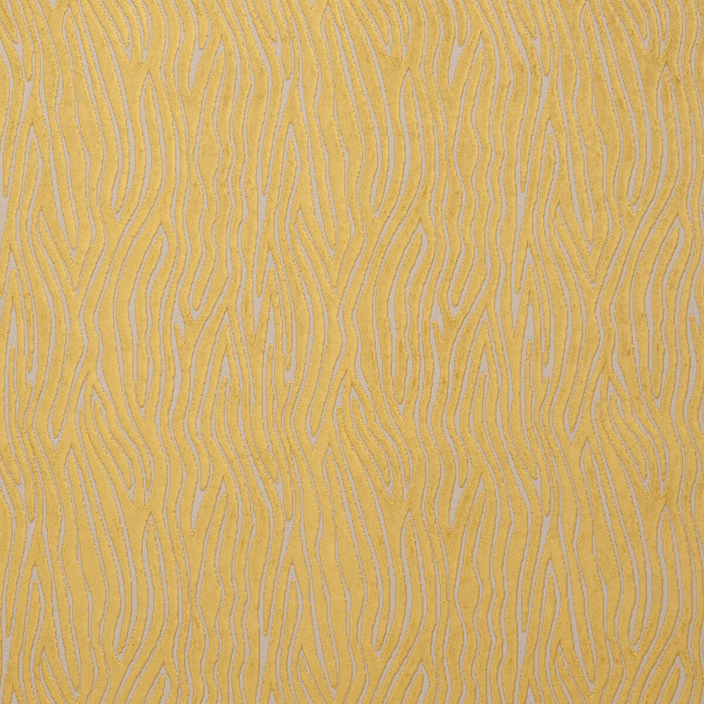 Onda Gold by Clarke And Clarke Designer Fabric CLARKE & CLARKE DIMENSIONS VISCOSE - 52%;POLYESTER - 48% Turkey HEAVY Horizontal: 6.89 and Vertical: 12.2 54 - Swanky Fabrics -