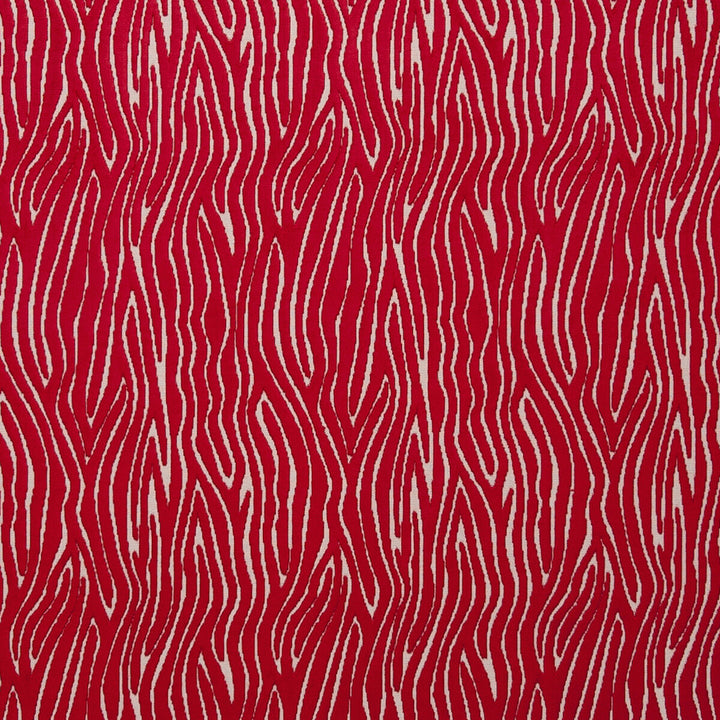 Onda Rouge by Clarke And Clarke Fabric CLARKE & CLARKE DIMENSIONS VISCOSE - 52%;POLYESTER - 48% Turkey HEAVY Horizontal: 6.89 and Vertical: 12.2 54 - Fabric Carolina -