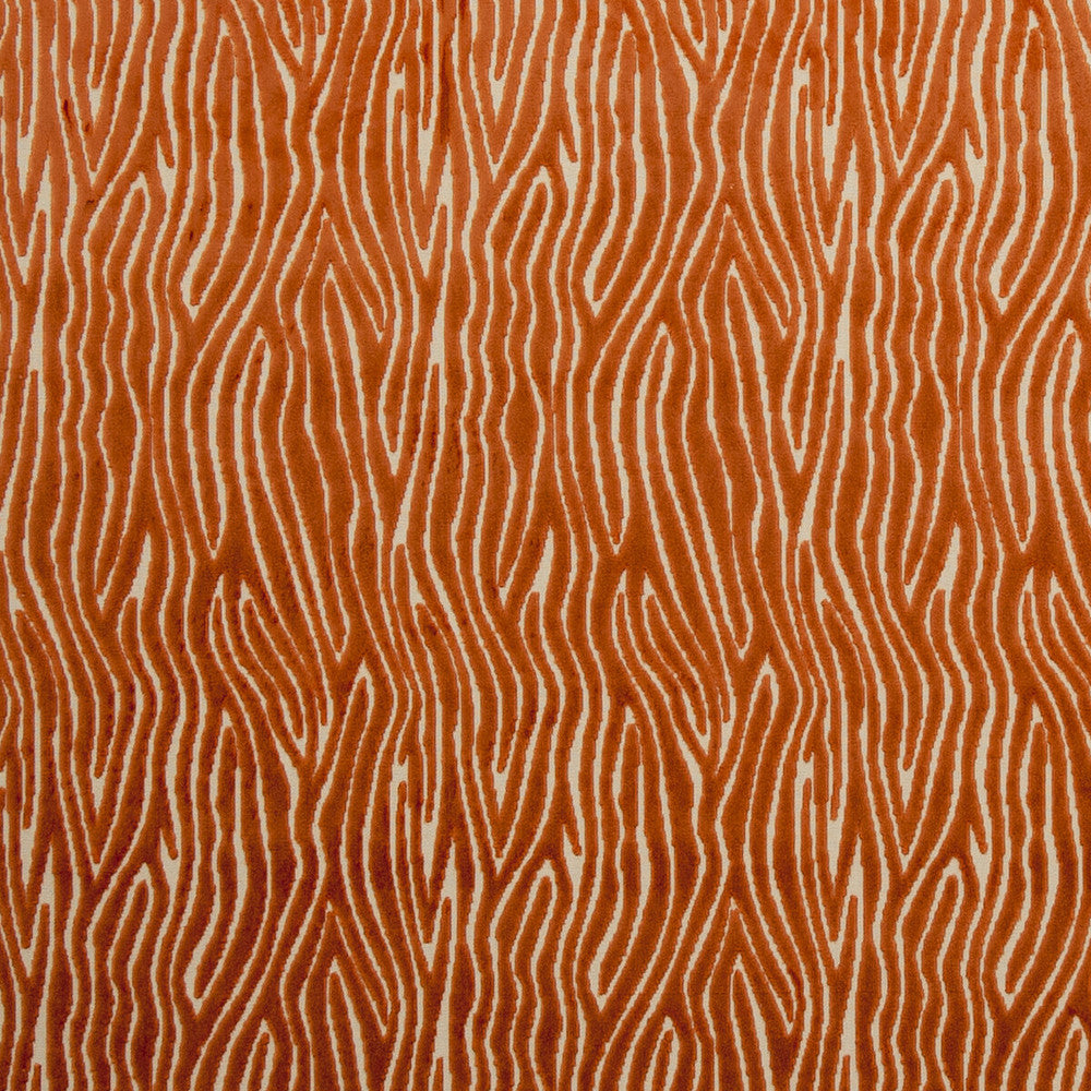 Onda Spice by Clarke And Clarke Fabric CLARKE & CLARKE DIMENSIONS VISCOSE - 52%;POLYESTER - 48% Turkey HEAVY Horizontal: 6.89 and Vertical: 12.2 54 - Fabric Carolina -
