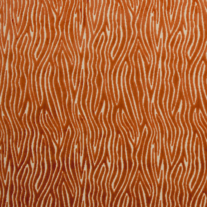 Onda Spice by Clarke And Clarke Designer Fabric CLARKE & CLARKE DIMENSIONS VISCOSE - 52%;POLYESTER - 48% Turkey HEAVY Horizontal: 6.89 and Vertical: 12.2 54 - Swanky Fabrics -