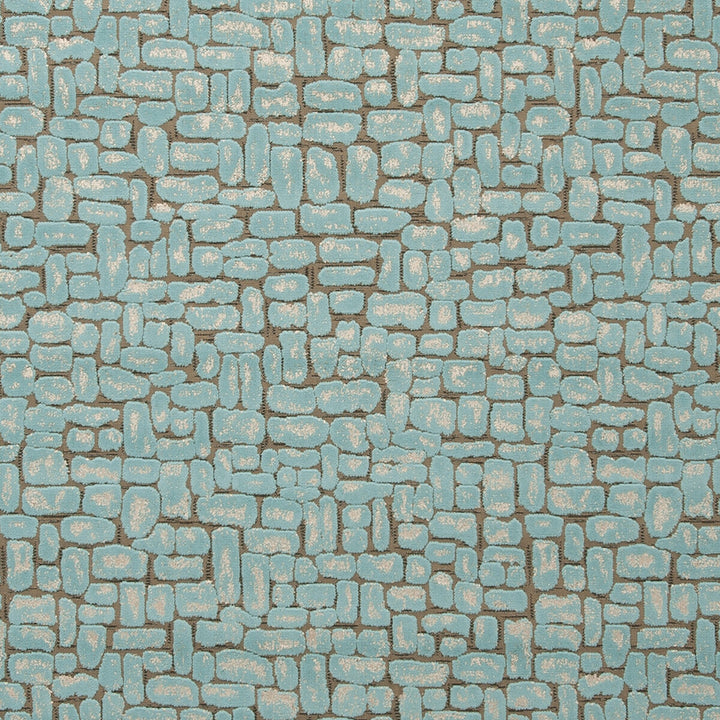 Moda Aqua by Clarke And Clarke Fabric CLARKE & CLARKE DIMENSIONS POLYESTER - 51%;COTTON - 49% Turkey HEAVY Horizontal: 13.78 and Vertical: 16.14 54 - Fabric Carolina -