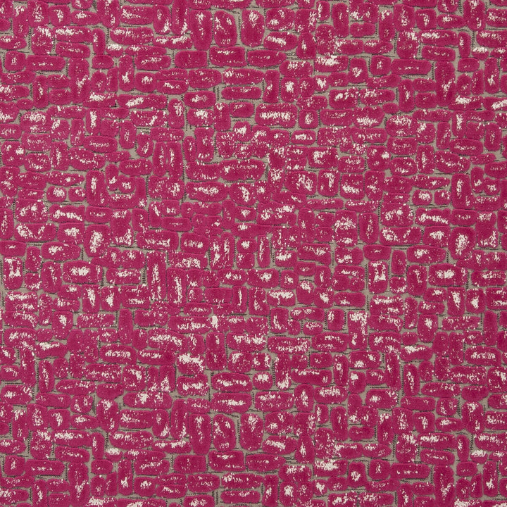 Moda Fuchsia by Clarke And Clarke Designer Fabric CLARKE & CLARKE DIMENSIONS POLYESTER - 51%;COTTON - 49% Turkey HEAVY Horizontal: 13.78 and Vertical: 16.14 54 - Swanky Fabrics -