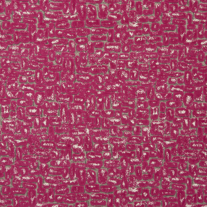 Moda Fuchsia by Clarke And Clarke Fabric CLARKE & CLARKE DIMENSIONS POLYESTER - 51%;COTTON - 49% Turkey HEAVY Horizontal: 13.78 and Vertical: 16.14 54 - Fabric Carolina -