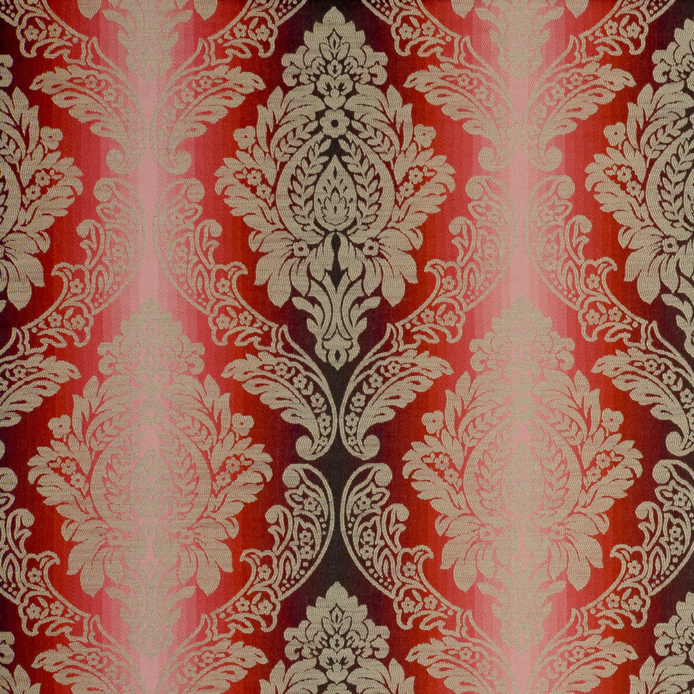 Ornato Cardinal by Clarke And Clarke Fabric Clarke And Clarke Fabric Ornato CardinalFabric CLARKE & CLARKE PALLADIO POLYESTER - 37%;VISCOSE - 36%;COTTON - 18%;LINEN - 9% Turkey </p><p>Repeat: H: 13.78, V: 22.05 54 - Fabric Carolina -
