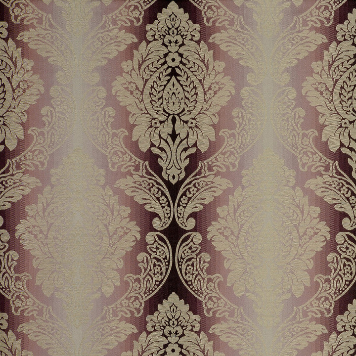 Ornato Orchid by Clarke And Clarke Designer Fabric CLARKE & CLARKE PALLADIO POLYESTER - 37%;VISCOSE - 36%;COTTON - 18%;LINEN - 9% Turkey HEAVY Horizontal: 13.78 and Vertical: 22.05 54 - Swanky Fabrics -