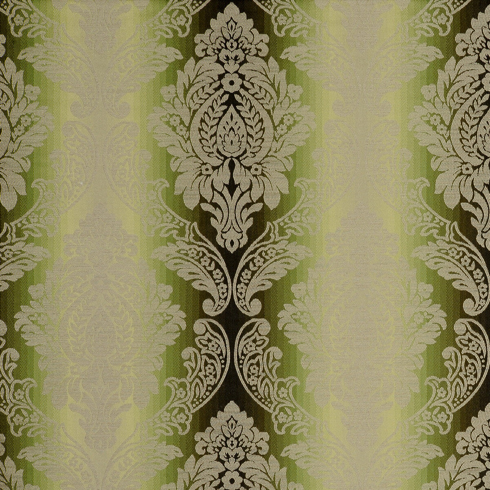 Ornato Olive by Clarke And Clarke Fabric CLARKE & CLARKE PALLADIO POLYESTER - 37%;VISCOSE - 36%;COTTON - 18%;LINEN - 9% Turkey HEAVY Horizontal: 13.78 and Vertical: 22.05 54 - Fabric Carolina -