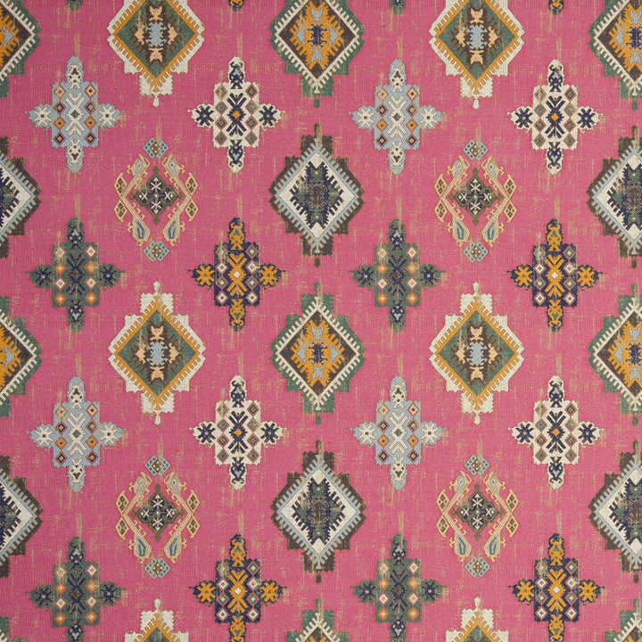 Konya Azalea by Clarke And Clarke Fabric CLARKE & CLARKE ANATOLIA VISCOSE - 82%;POLYESTER - 18% Turkey HEAVY Horizontal: 13.39 and Vertical: 13.39 55 - Fabric Carolina -
