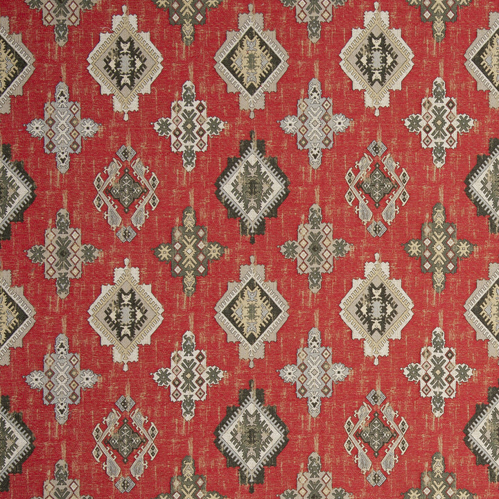 Konya Crimson by Clarke And Clarke Fabric Clarke And Clarke Fabric Konya CrimsonFabric CLARKE & CLARKE ANATOLIA VISCOSE - 82%;POLYESTER - 18% Turkey </p><p>Repeat: H: 13.39, V: 13.39 55 - Fabric Carolina -