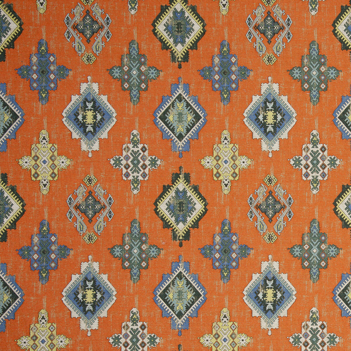Konya Flamingo by Clarke And Clarke Fabric CLARKE & CLARKE ANATOLIA VISCOSE - 82%;POLYESTER - 18% Turkey HEAVY Horizontal: 13.39 and Vertical: 13.39 55 - Fabric Carolina -