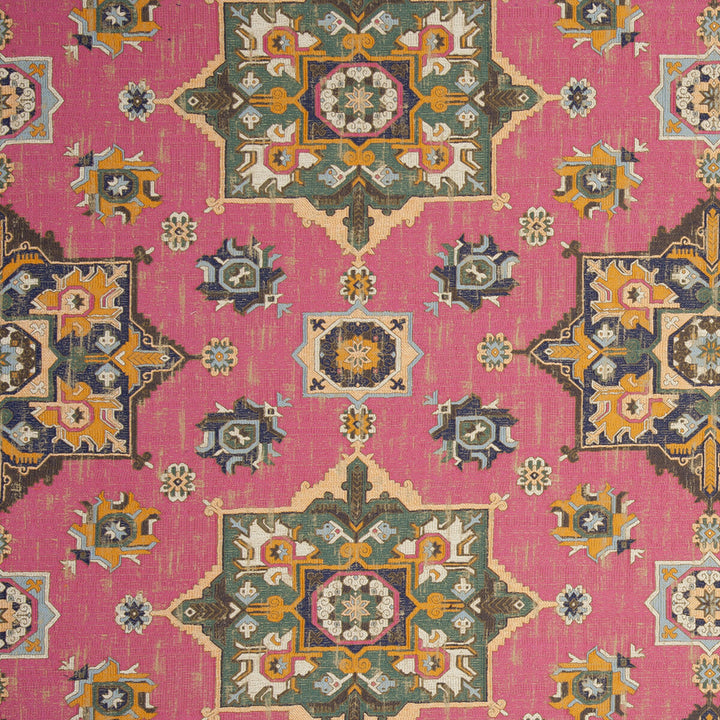 Malatya Azalea by Clarke And Clarke Fabric CLARKE & CLARKE ANATOLIA VISCOSE - 82%;POLYESTER - 18% Turkey HEAVY Horizontal: 26.77 and Vertical: 19.29 55 - Fabric Carolina -