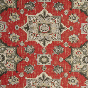 Malatya Crimson by Clarke And Clarke Fabric