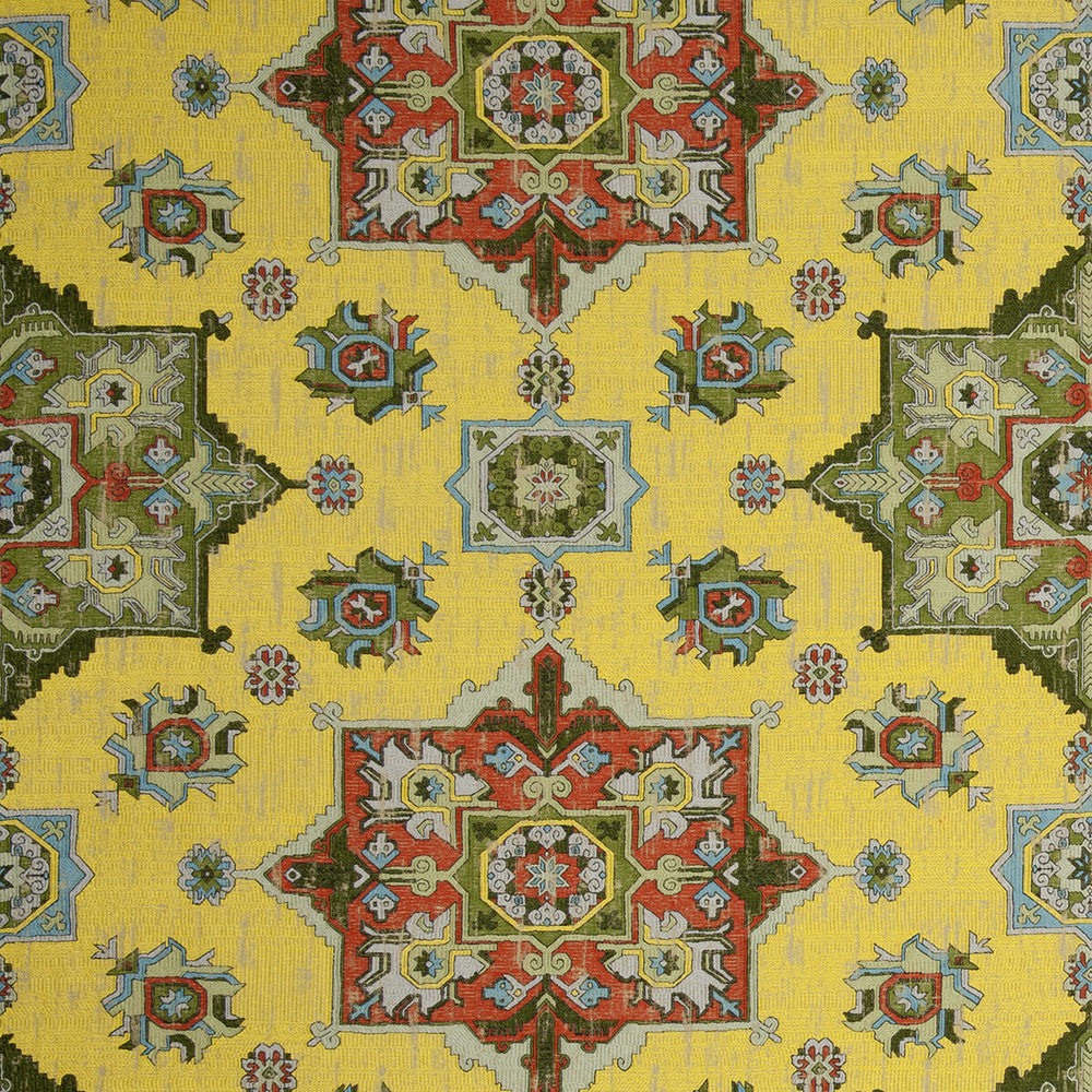 Malatya Dijon by Clarke And Clarke Fabric Clarke And Clarke Fabric Malatya DijonFabric CLARKE & CLARKE ANATOLIA VISCOSE - 82%;POLYESTER - 18% Turkey </p><p>Repeat: H: 26.77, V: 19.29 55 - Fabric Carolina -