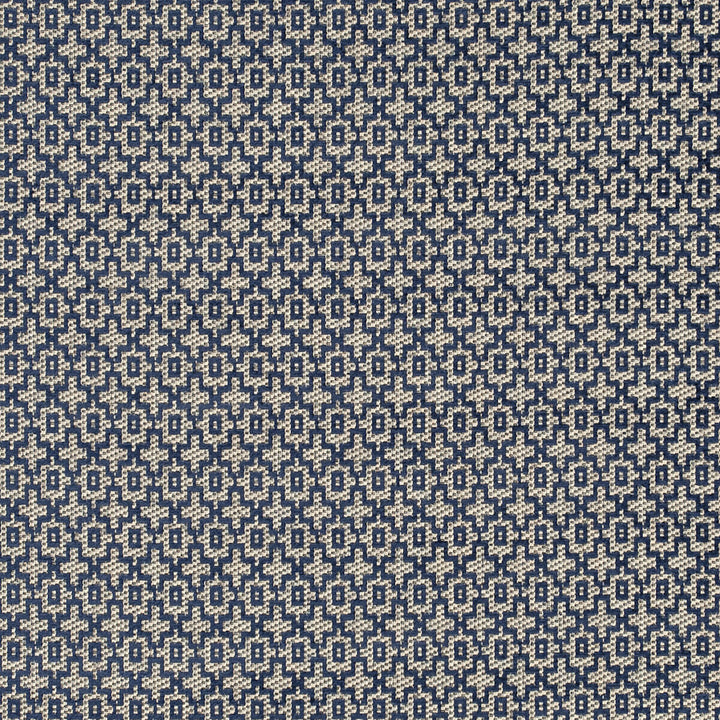 Mansour Indigo by Clarke And Clarke Fabric CLARKE & CLARKE LATOUR VISCOSE - 70%;COTTON - 30% Turkey HEAVY Horizontal: 1.14 and Vertical: 1.61 56 - Fabric Carolina -
