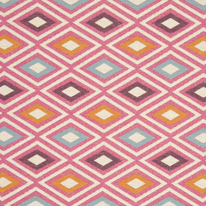 Cherokee Carmine by Clarke And Clarke Fabric Clarke And Clarke Fabric Cherokee CarmineFabric CLARKE & CLARKE NAVAJO VISCOSE - 56%;COTTON - 18%;LINEN - 14%;POLYESTER - 12% Turkey </p><p>Repeat: H: 6.97, V: 14.06 54 - Fabric Carolina -