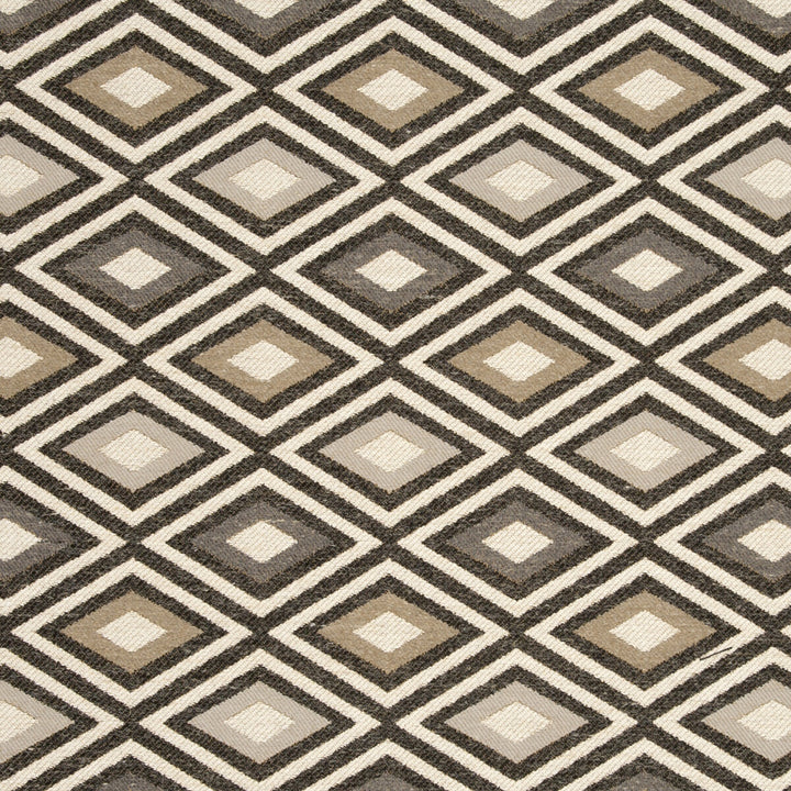 Cherokee Ebony by Clarke And Clarke Fabric CLARKE & CLARKE NAVAJO VISCOSE - 56%;COTTON - 18%;LINEN - 14%;POLYESTER - 12% Turkey HEAVY Horizontal: 6.97 and Vertical: 14.06 54 - Fabric Carolina -