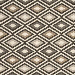 Cherokee Ebony by Clarke And Clarke Fabric