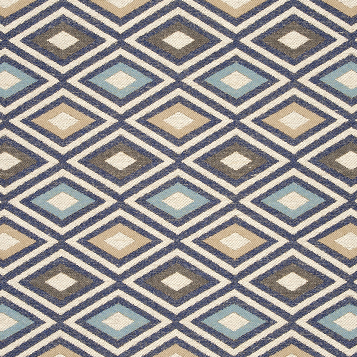 Cherokee Mineral by Clarke And Clarke Fabric CLARKE & CLARKE NAVAJO VISCOSE - 56%;COTTON - 18%;LINEN - 14%;POLYESTER - 12% Turkey HEAVY Horizontal: 6.97 and Vertical: 14.06 54 - Fabric Carolina -