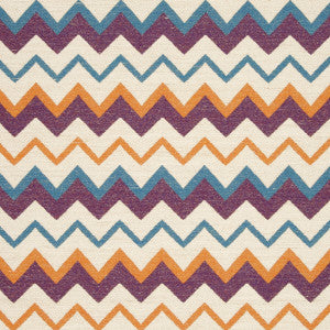 Chooli Capri/Plum by Clarke And Clarke Fabric