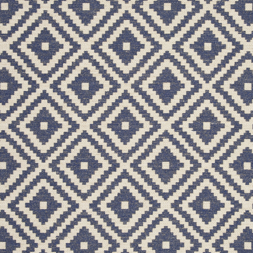 Tahoma Indigo by Clarke And Clarke Fabric CLARKE & CLARKE NAVAJO VISCOSE - 54%;COTTON - 21%;LINEN - 13%;POLYESTER - 12% Turkey HEAVY Horizontal: 6.89 and Vertical: 6.54 54 - Fabric Carolina -