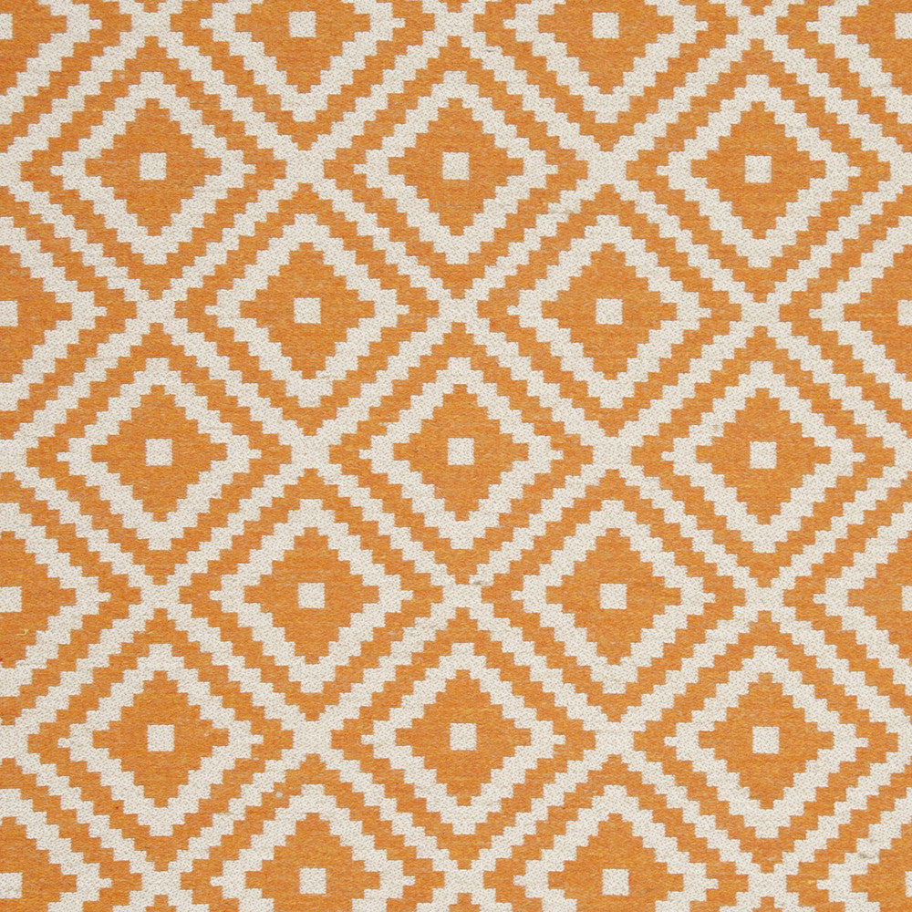 Tahoma Pumpkin by Clarke And Clarke Fabric CLARKE & CLARKE NAVAJO VISCOSE - 54%;COTTON - 21%;LINEN - 13%;POLYESTER - 12% Turkey HEAVY Horizontal: 6.89 and Vertical: 6.54 54 - Fabric Carolina -
