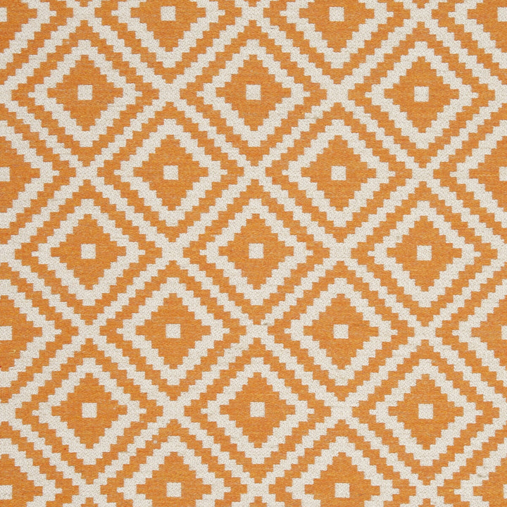 Tahoma Pumpkin by Clarke And Clarke Fabric CLARKE & CLARKE NAVAJO VISCOSE - 54%;COTTON - 21%;LINEN - 13%;POLYESTER - 12% Turkey HEAVY Horizontal: 6.89 and Vertical: 6.54 54 - Fabric Carolina -