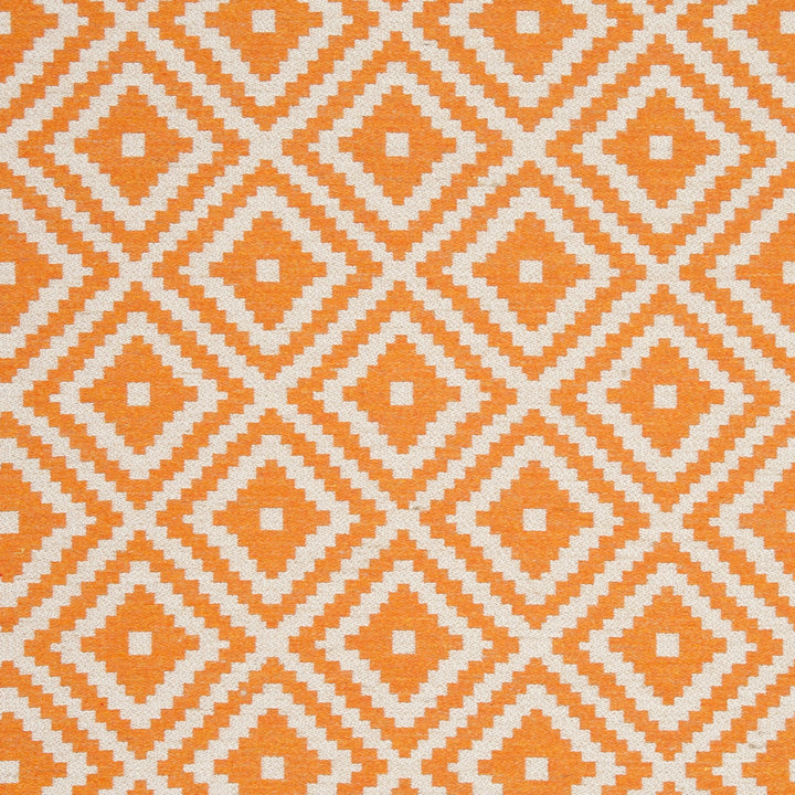F0810 12 Tahoma Pumpkin by Clarke and Clarke Fabric CLARKE & CLARKE VISCOSE - 54%;COTTON - 21%;LINEN - 13%;POLYESTER - 12% Turkey HEAVY Horizontal: 6.89 and Vertical: 6.54 54  - Fabric Carolina -