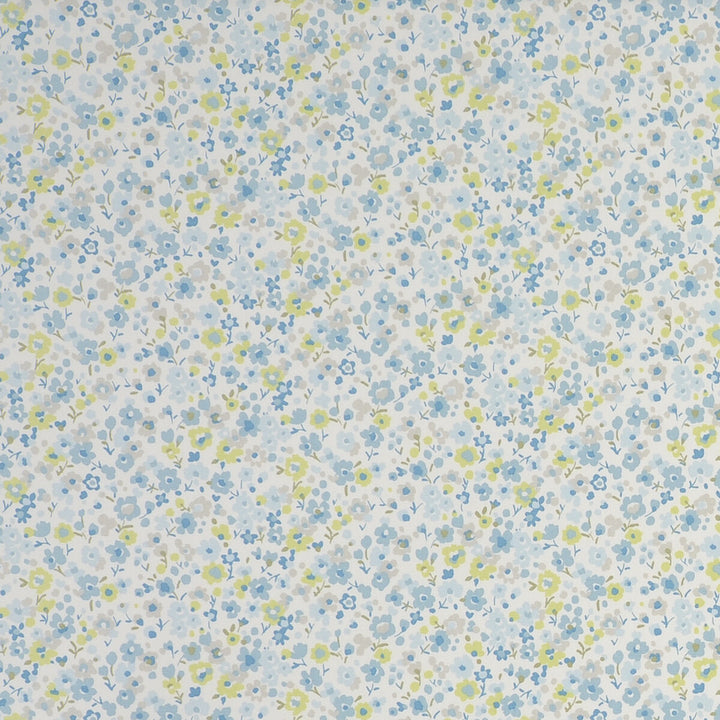 Confetti Mineral by Clarke And Clarke Fabric CLARKE & CLARKE GARDEN PARTY COTTON - 100% United Kingdom MEDIUM Horizontal: - and Vertical: - 55.125 - Fabric Carolina -