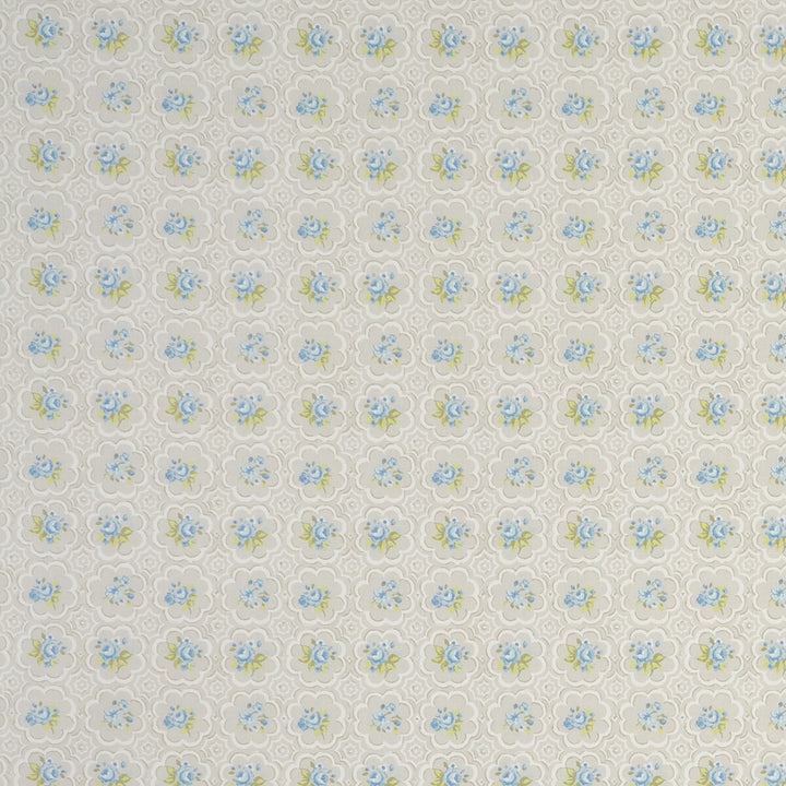 Rose Tile Tile Mineral by Clarke And Clarke Fabric Clarke And Clarke Fabric Rose Tile Tile MineralFabric CLARKE & CLARKE GARDEN PARTY COTTON - 100% United Kingdom </p><p>Repeat: H: , V: 55.125 - Fabric Carolina -
