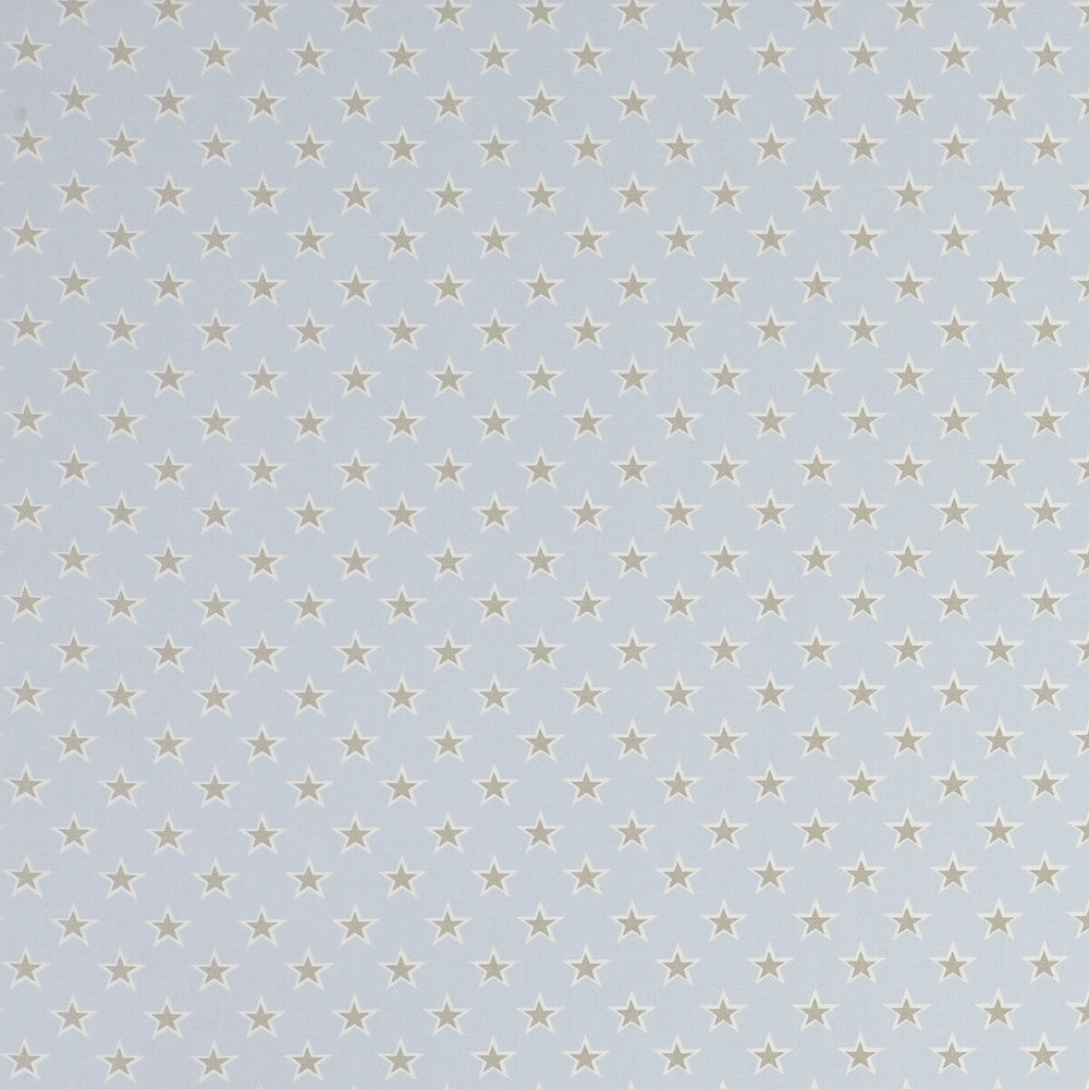Shooting Stars Stars Sky by Clarke And Clarke Fabric CLARKE & CLARKE GARDEN PARTY COTTON - 100% United Kingdom MEDIUM Horizontal: - and Vertical: - 55.125 - Fabric Carolina -