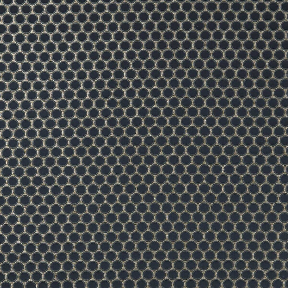 Duomo Ebony by Clarke And Clarke Designer Fabric CLARKE & CLARKE IMPERIALE POLYESTER - 27%;LINEN - 26%;NYLON - 25%;METAL - 9% India MEDIUM Horizontal: 0.79 and Vertical: 1.18 55 - Swanky Fabrics -