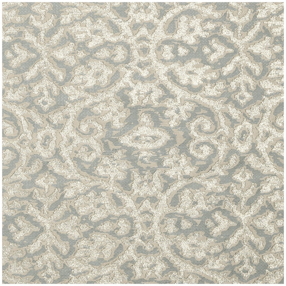Imperiale Mineral by Clarke And Clarke Fabric CLARKE & CLARKE IMPERIALE NYLON - 35%;VISCOSE - 28%;LINEN - 26%;METAL - 11% India MEDIUM Horizontal: 9.45 and Vertical: 9.65 57 - Fabric Carolina -
